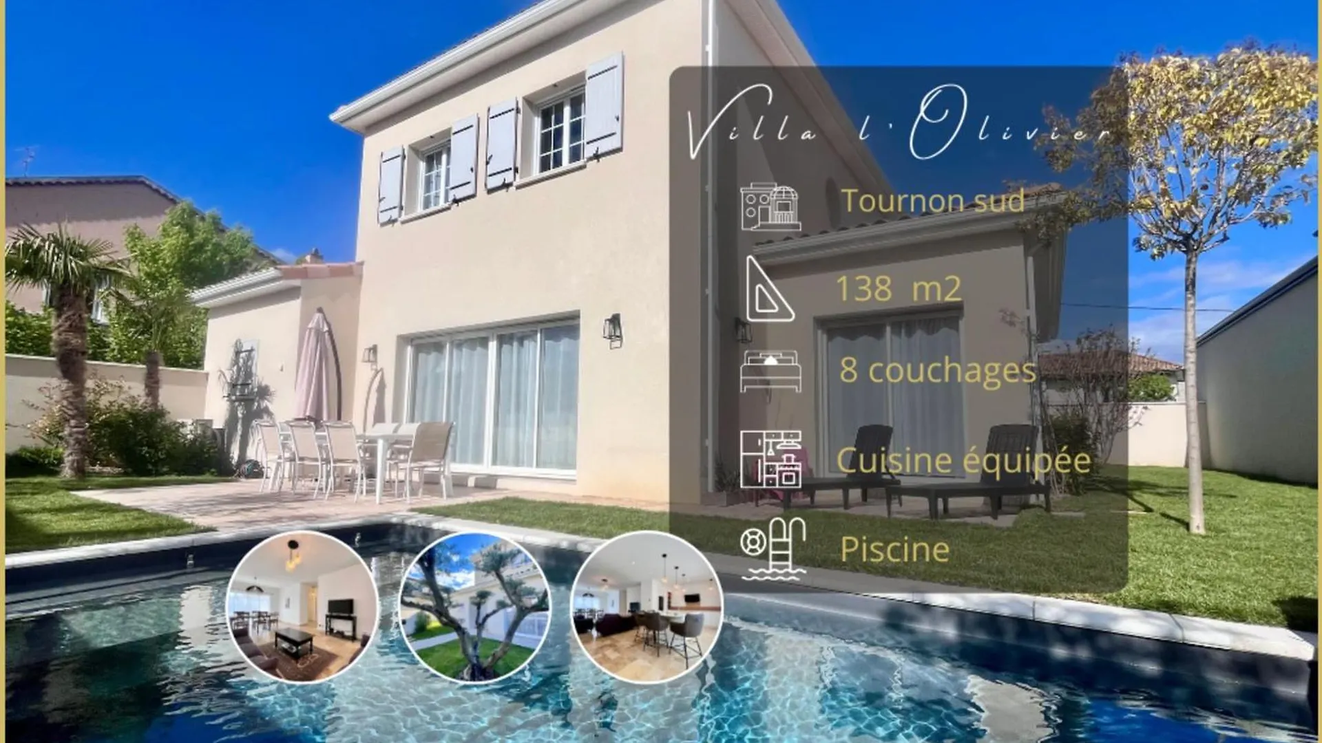 Villa L'Olivier - Tournon Sur Rhone  Tournon-sur-Rhone